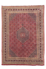 Authentic Hand Knotted Vintage Qashoun Wool Area Rug 12 x 9 Ft (1419 Ger-4)