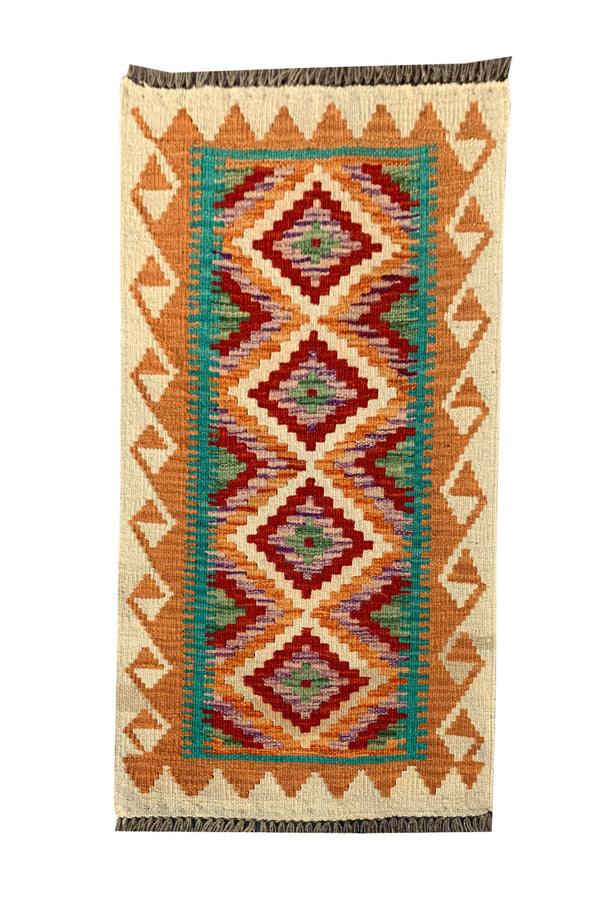 MODERN CHOBI KILIM 3.2 x 1.10 Ft