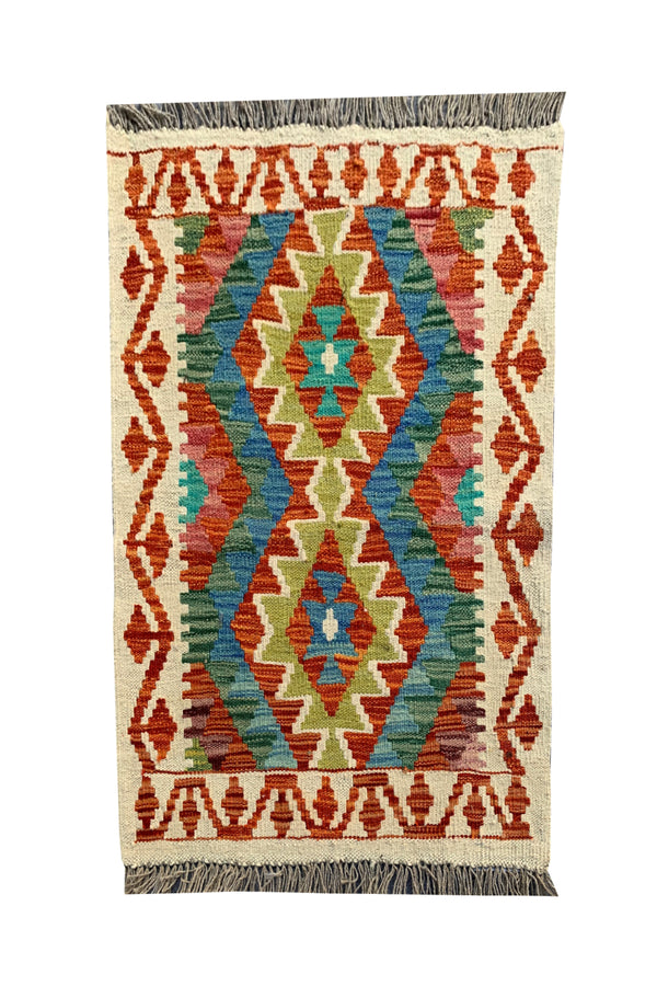 MODERN CHOBI KILIM 2.2 x 2.0 Ft