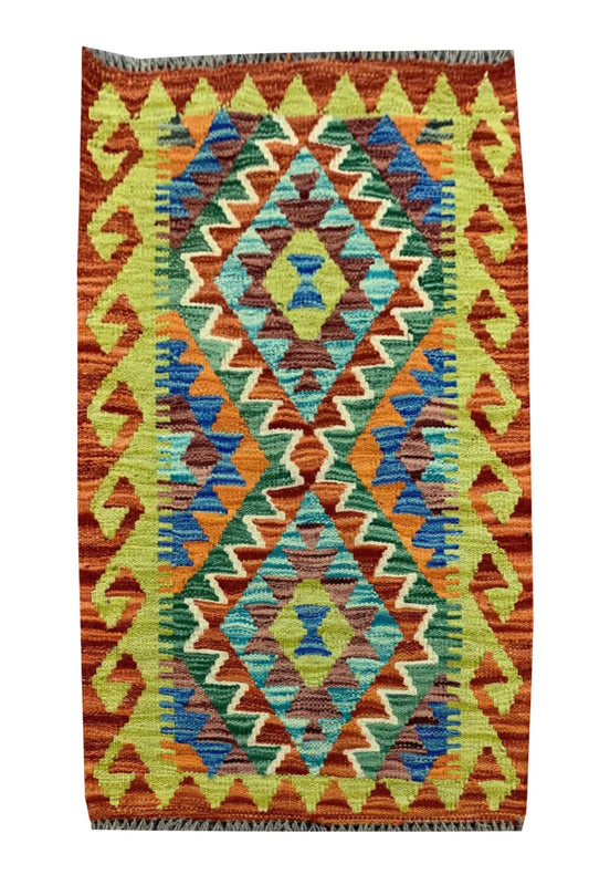MODERN CHOBI KILIM 2.10 X 2.0 FT