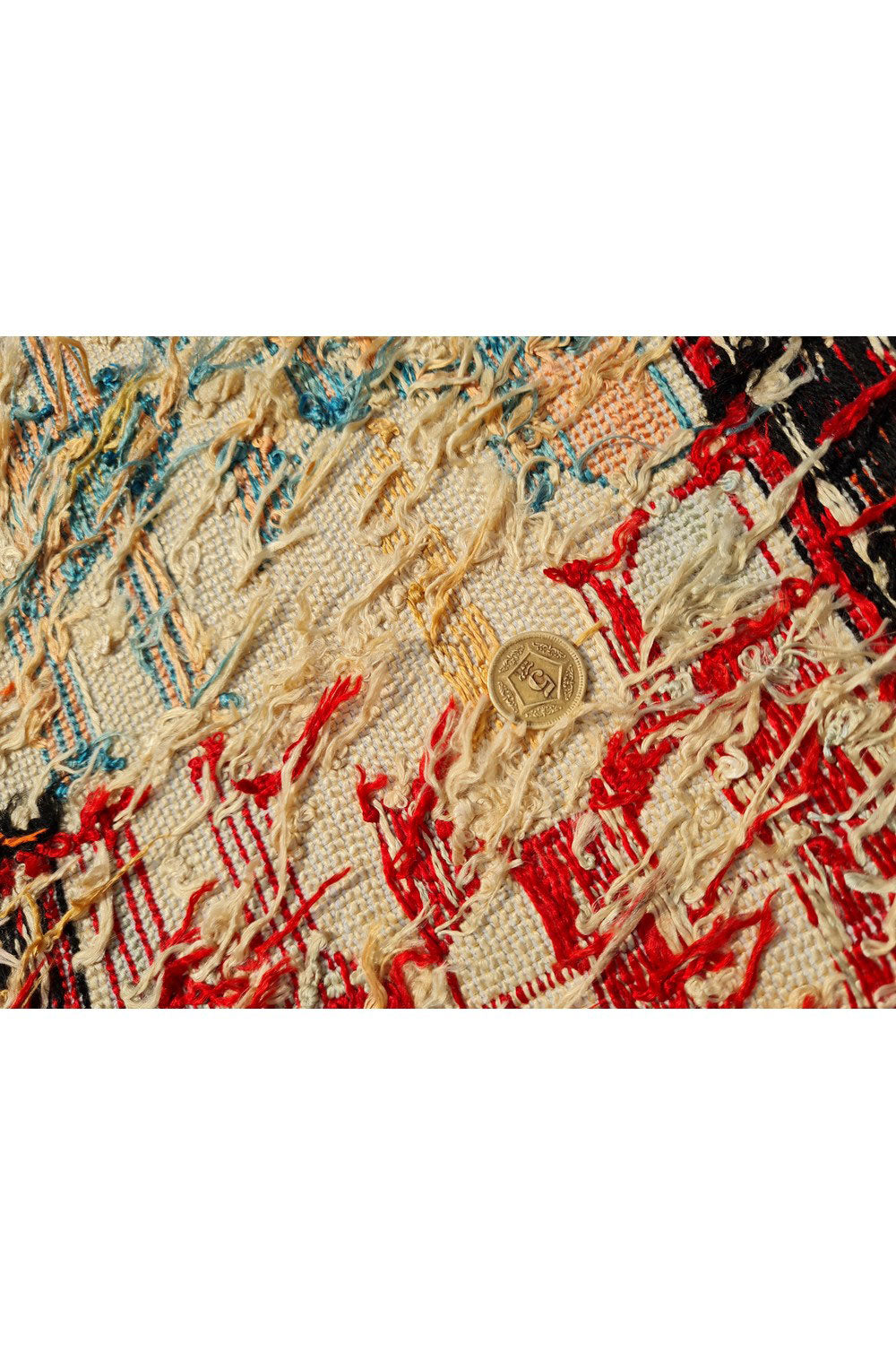 Fine Quality Hand Knotted Veg Dyed Soumak Pictorial Silk Kilim Area Rug 6 x 4 Ft (907 KHI)