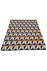 Amazing Hand Knotted Vintage Flat Weave Kilim Wool Area Rug 8 x 5 Ft