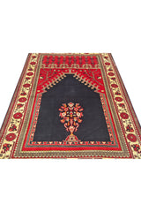 Authentic Hand Knotted Vintage Pakistani Bokhara Jhaldar Wool Area Rug 6 x 4 Ft (920 Ger-4)