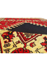 Authentic Hand Knotted Vintage Pakistani Bokhara Jhaldar Wool Area Rug 6 x 4 Ft (920 Ger-4)