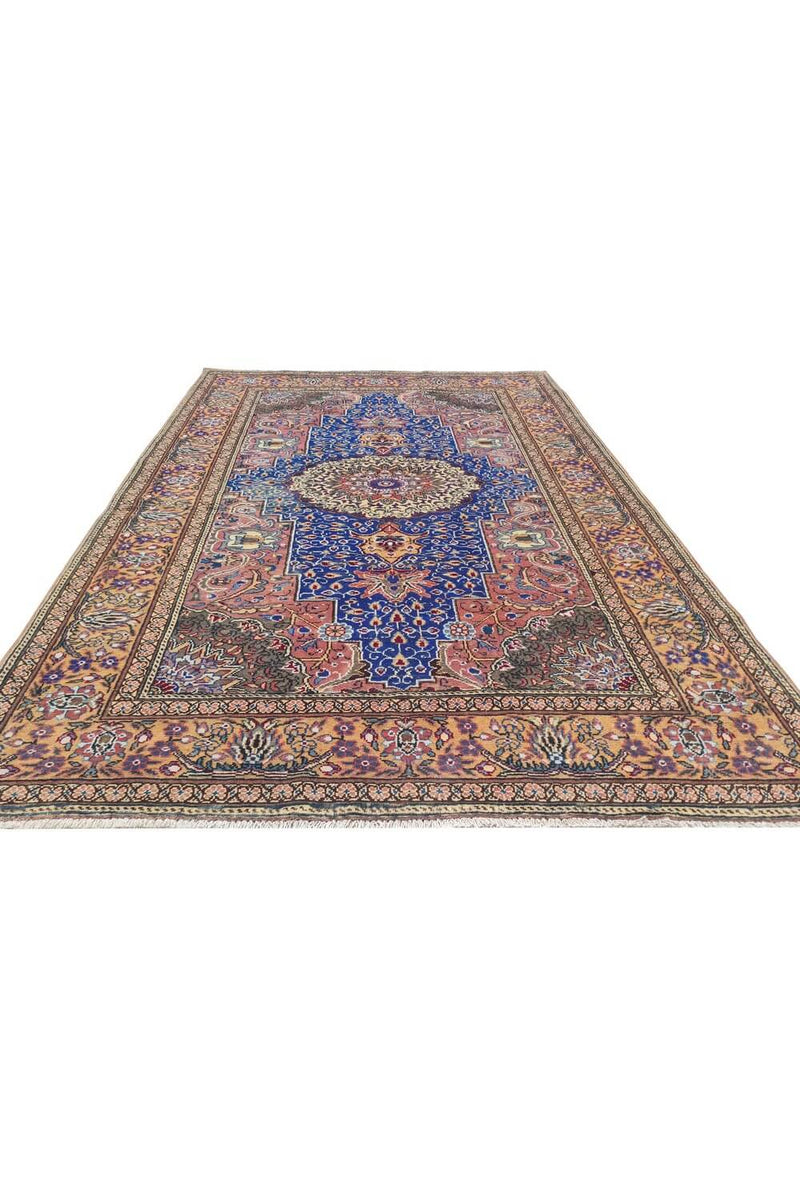Amazing Hand Knotted Vintage Traditional Tribal Qaisery Wool Area Rug 6 x 4 Ft