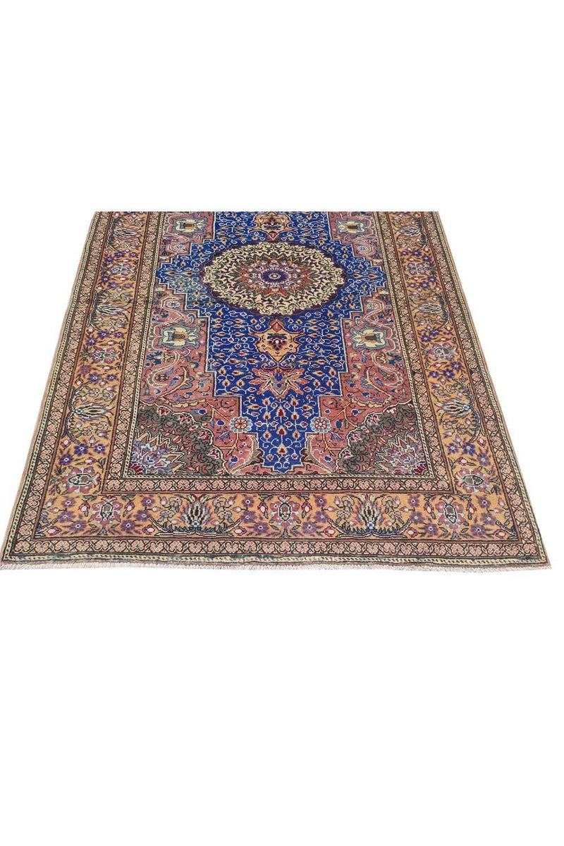 Amazing Hand Knotted Vintage Traditional Tribal Qaisery Wool Area Rug 6 x 4 Ft