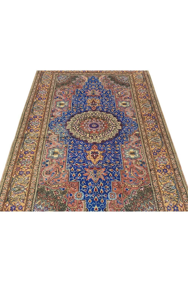 Amazing Hand Knotted Vintage Traditional Tribal Qaisery Wool Area Rug 6 x 4 Ft