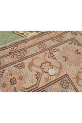 Amazing Hand Knotted Vintage Traditional Tribal Kurdi Pictorial Wool Area Rug 7 x 4 Ft