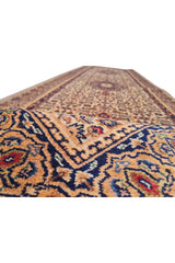 Amazing Hand Knotted Vintage Bijour Wool Area Runner Rug 10 x 3 Ft