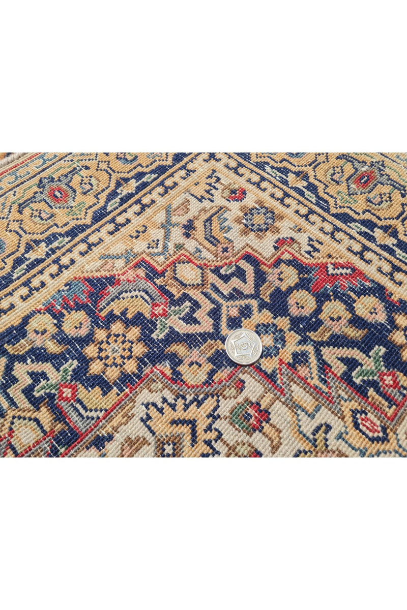 Amazing Hand Knotted Vintage Bijour Wool Area Runner Rug 10 x 3 Ft