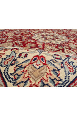 Authentic Hand Knotted Vintage Tabreez Wool Area Rug 8 x 6 Ft (1451 Ger-4)