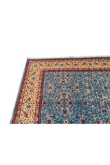 Authentic Hand Knotted Vintage Qaisery Wool Area Rug 9.6 x 6.8 Ft (1458 Ger-4)