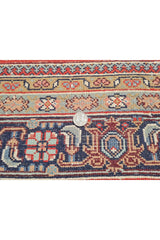 Authentic Hand Knotted Vintage Bijour Wool Area Rug 8 x 7 Ft (1467 Ger-4)