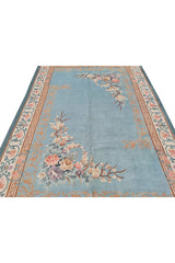 Authentic Hand Knotted Vintage Tibet Wool Area Rug 10 x 7 Ft (1469 Ger-4)
