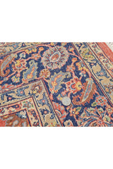 Authentic Hand Knotted Vintage Hareez Wool Area Rug 7.11 x 5.5 Ft (1486 Ger-4)