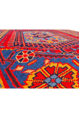 Authentic Hand Knotted Vintage Baghtiyaar Wool Area Rug 10.7 x 6.4 Ft (1489 Ger-4)