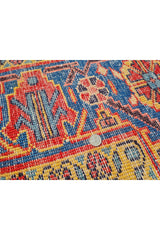 Authentic Hand Knotted Vintage Baghtiyaar Wool Area Rug 10.7 x 6.4 Ft (1489 Ger-4)