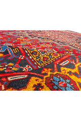Authentic Hand Knotted Vintage Hareez Wool Area Rug 10.0 x 7.10 Ft (1499 Ger-4)