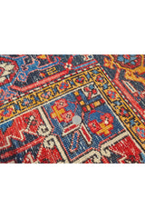 Authentic Hand Knotted Vintage Hareez Wool Area Rug 10.0 x 7.10 Ft (1499 Ger-4)