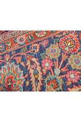 Authentic Hand Knotted Vintage Qashoun Wool Area Rug 13.2 x 10.1 Ft (1513 Ger-4)
