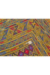 Authentic Hand Knotted Vintage Afghan Dowlatabad Moori Wool Area Rug 10 x 7 Ft (1522 Ger-4)