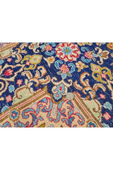 Authentic Hand Knotted Vintage Qirmoun Wool Area Rug 12.7 x 9.7 Ft (1541 Ger-4)