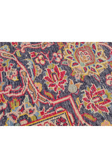 Authentic Hand Knotted Vintage Qashoun Wool Area Rug 12.8 x 9.6 Ft (1542 Ger-4)