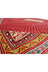 Authentic Hand Knotted Vintage Badami Wool Area Rug 13 x 10 Ft (1547 Ger-4)