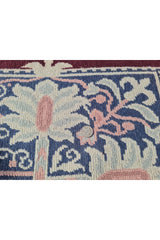 Authentic Hand Knotted Vintage Gabbah Nepal Wool Area Rug 11.5 x 8.11 Ft (1548 Ger-4)