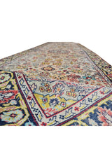 Amazing Hand Knotted Vintage Tribal Sino Pictorial Silk Area Runner Rug 9.5 x 2.5 Ft