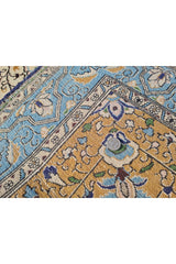 Authentic Hand Knotted Vintage Pashmin Koum Wool Area Rug 5.5 x 3.5 Ft (1769 Ger-4)