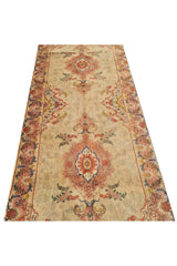 Amazing Hand Knotted Vintage Shahi Tabreez Wool Area Runner Rug 10 x 3 Ft