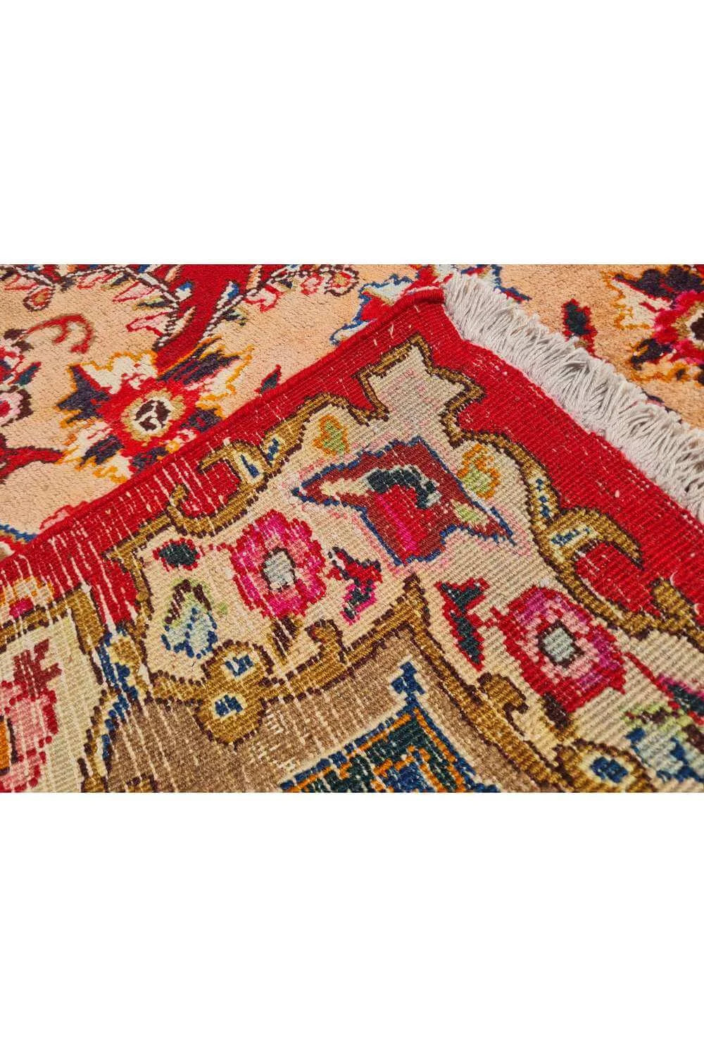 Amazing Hand Knotted Vintage Tabreez Wool Area Rug 11.0 x 8.6 Ft