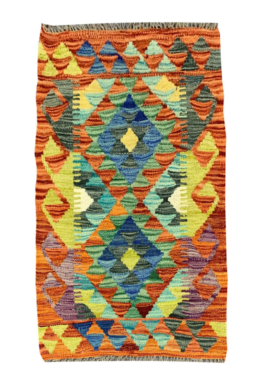 MODERN CHOBI KILIM 2.9 X 1.11 FT