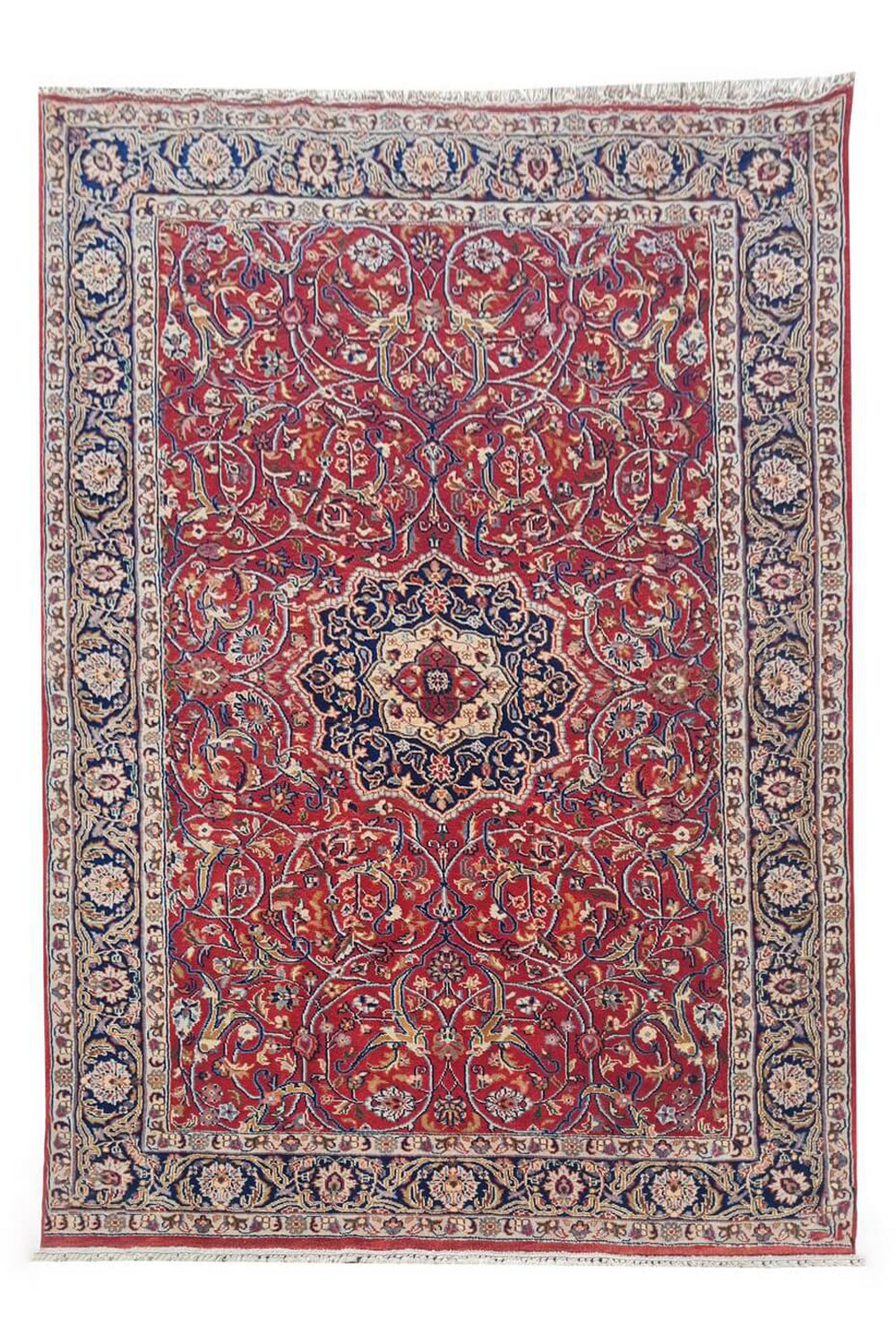 Amazing Hand Knotted Vintage Traditional Tribal Double knot Wool Area Rug 6 x 4 Ft