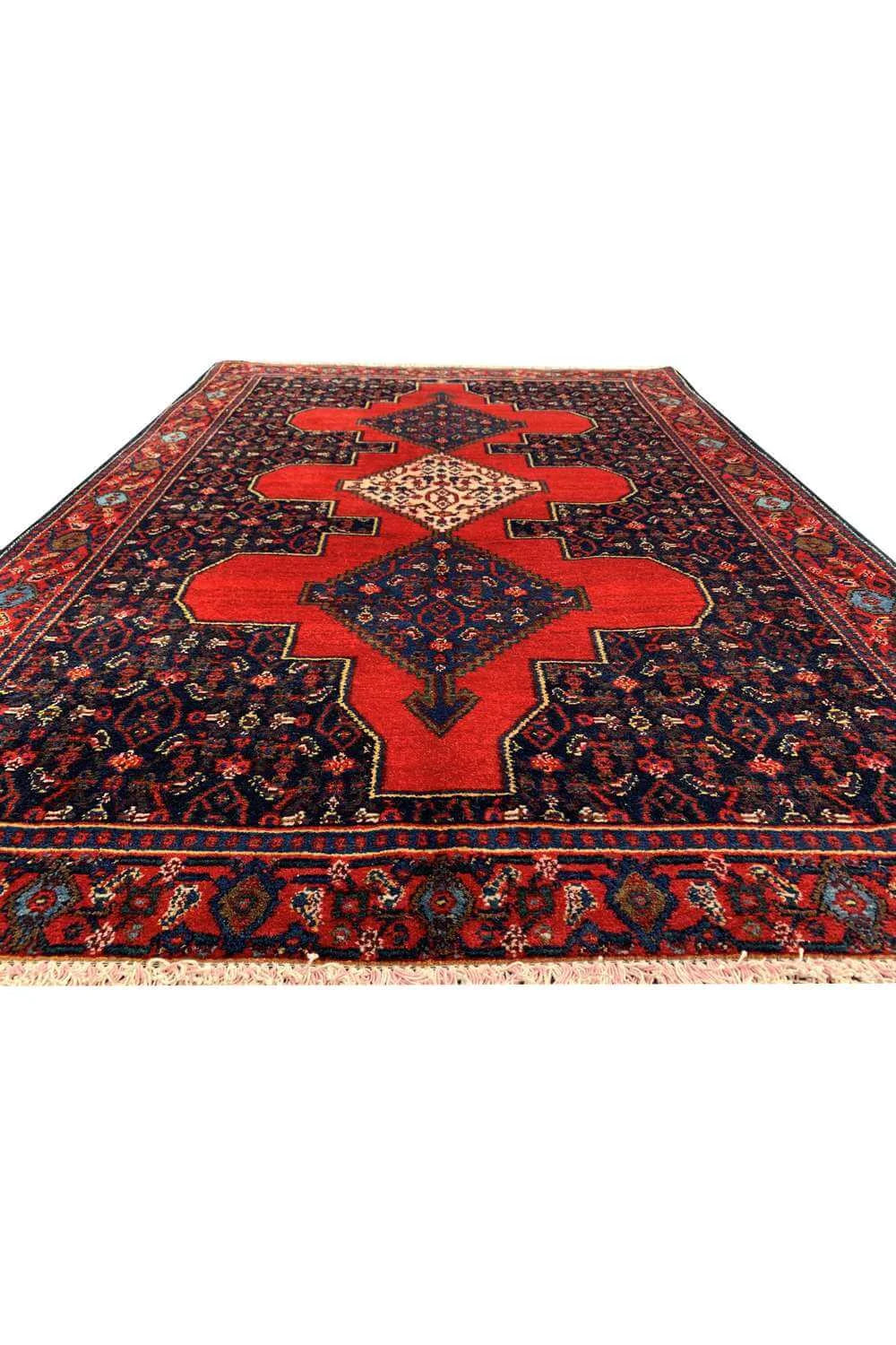 Amazing Hand Knotted Baghtiyaar Wool Area Rug 5.2 x 3.8 Ft