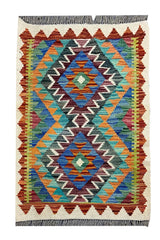 MODERN CHOBI KILIM 3.8 X 2.1 FT