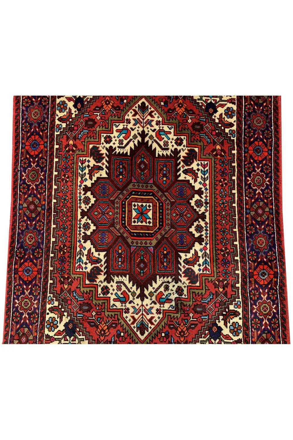 Amazing Hand Knotted Bijour Wool Area Rug 4.0 x 2.5 Ft