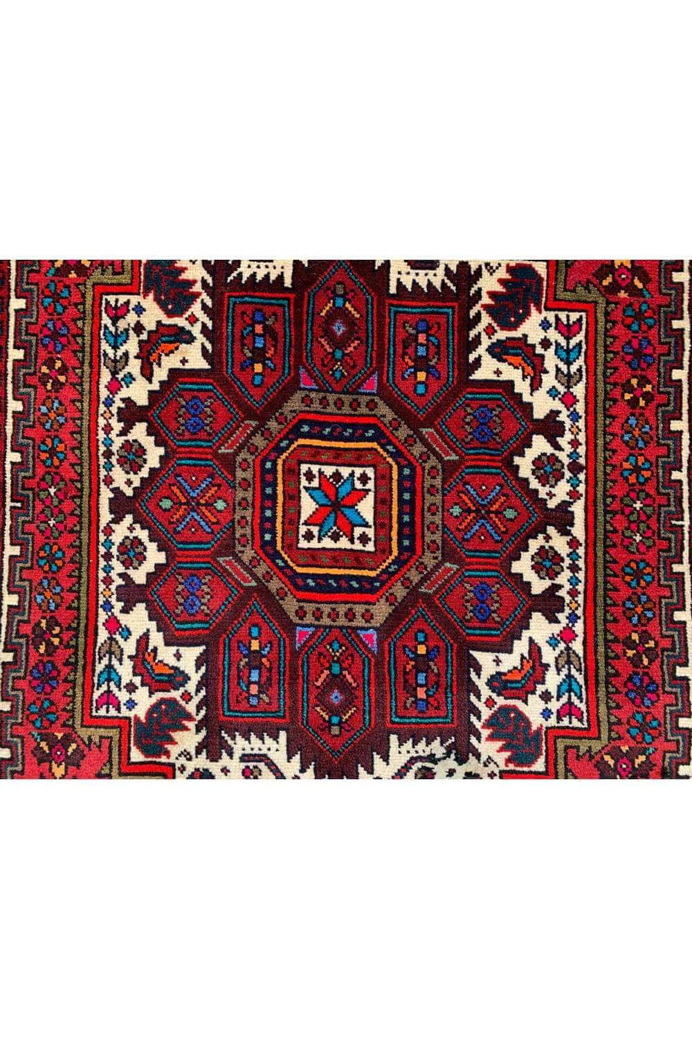 Amazing Hand Knotted Bijour Wool Area Rug 4.0 x 2.5 Ft