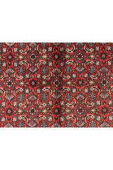 Authentic Hand Knotted Vintage Bijour Wool Area Rug 11.7 x 8.0 Ft