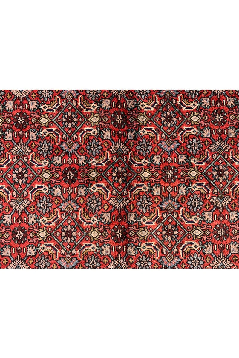 Authentic Hand Knotted Vintage Bijour Wool Area Rug 11.7 x 8.0 Ft