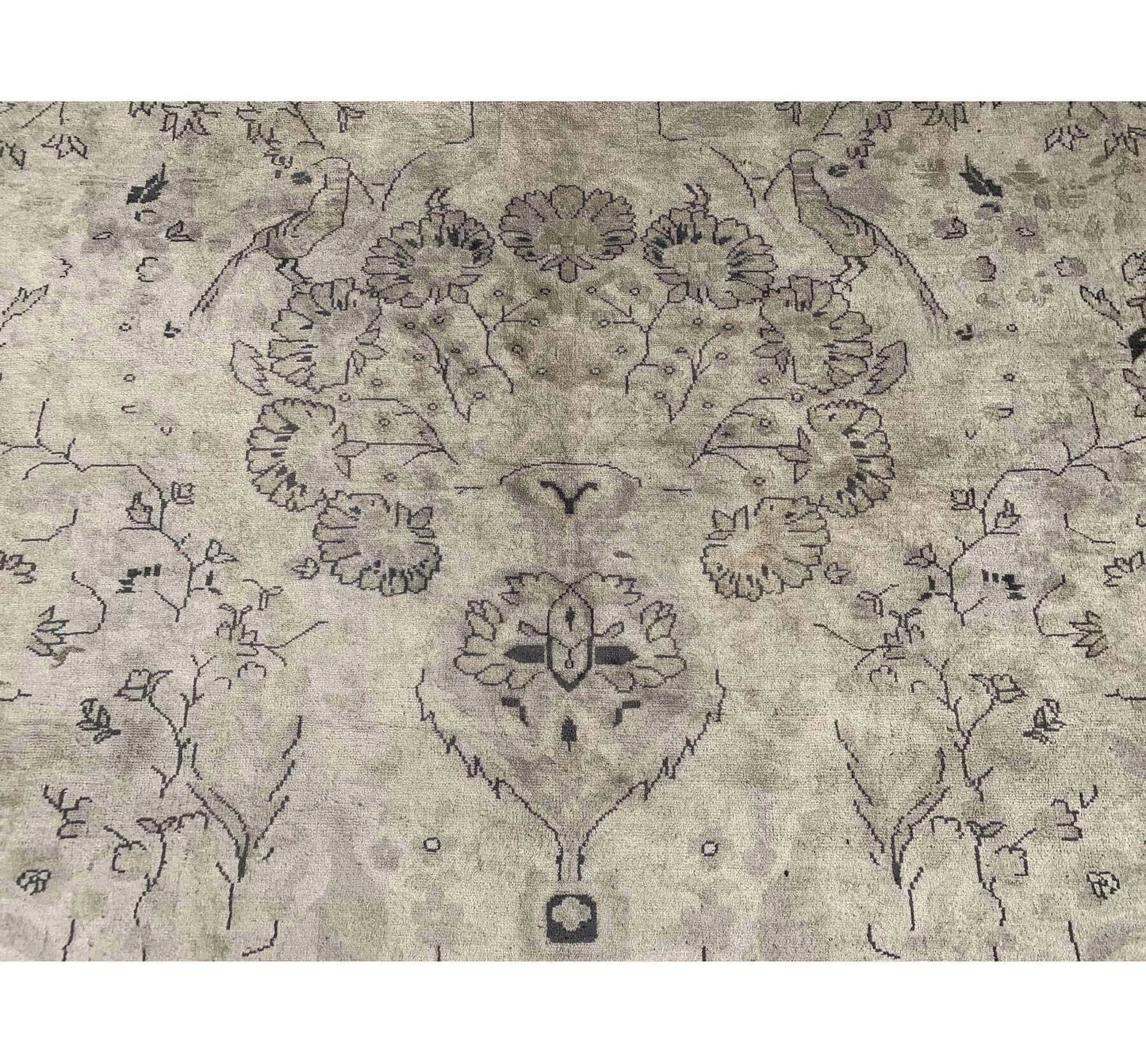 Amazing Hand Knotted Vintage Hamidoun Wool Area Rug 11.6 x 9.4 Ft