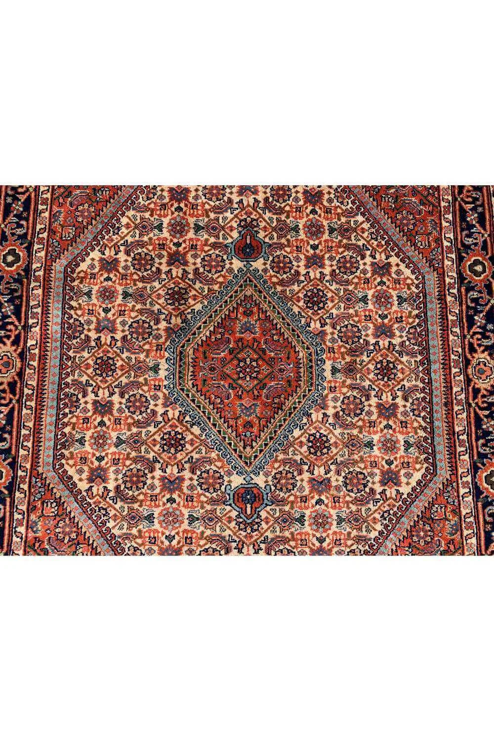 Amazing Hand Knotted Vintage Bijour Wool Area Rug 5.5 x 3.7 Ft