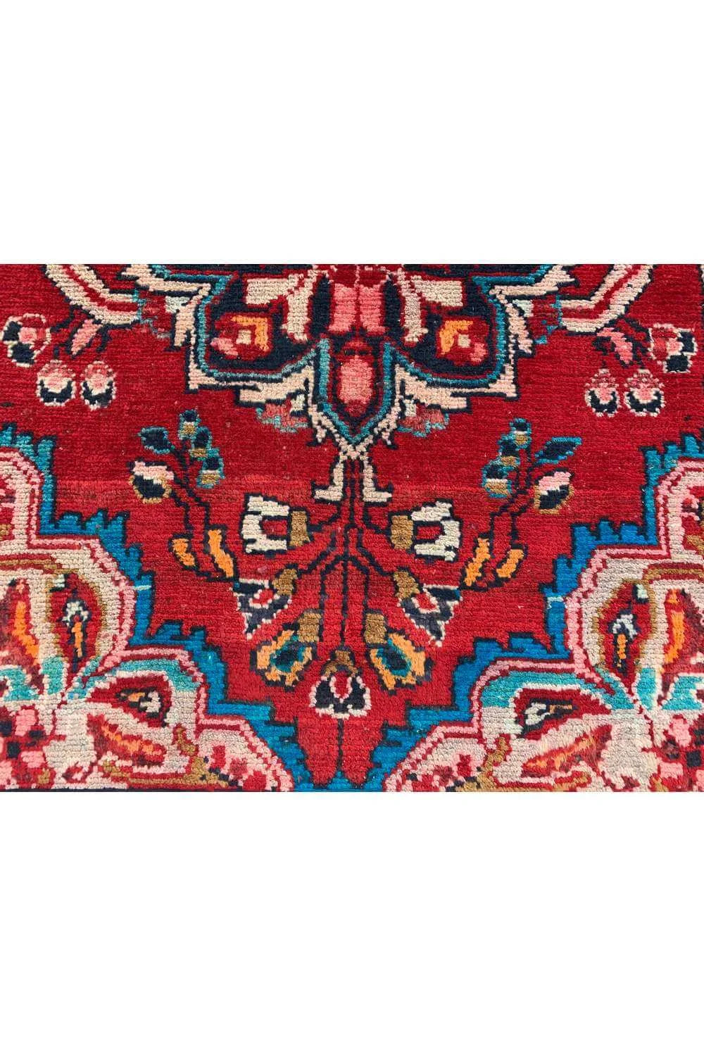 Amazing Hand Knotted Vintage Hamidoun Wool Area Rug 4.7 x 3.3 Ft