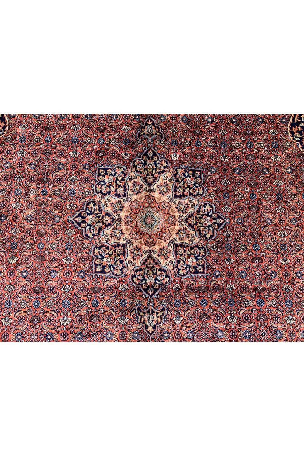 Amazing Hand Knotted Vintage Tabreez Wool Area Rug 11.5 x 8.1 Ft
