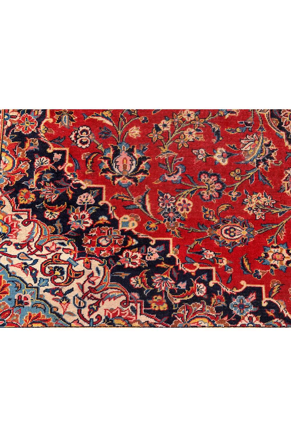 Amazing Hand Knotted Vintage Qashoun Wool Area Rug 13.0 x 9.10 Ft