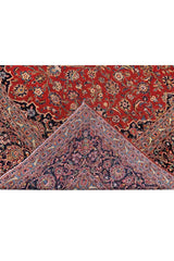 Amazing Hand Knotted Vintage Qashoun Wool Area Rug 13.0 x 9.10 Ft