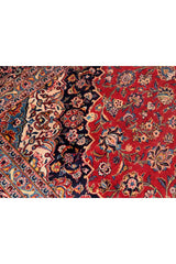 Amazing Hand Knotted Vintage Qashoun Wool Area Rug 13.0 x 9.10 Ft