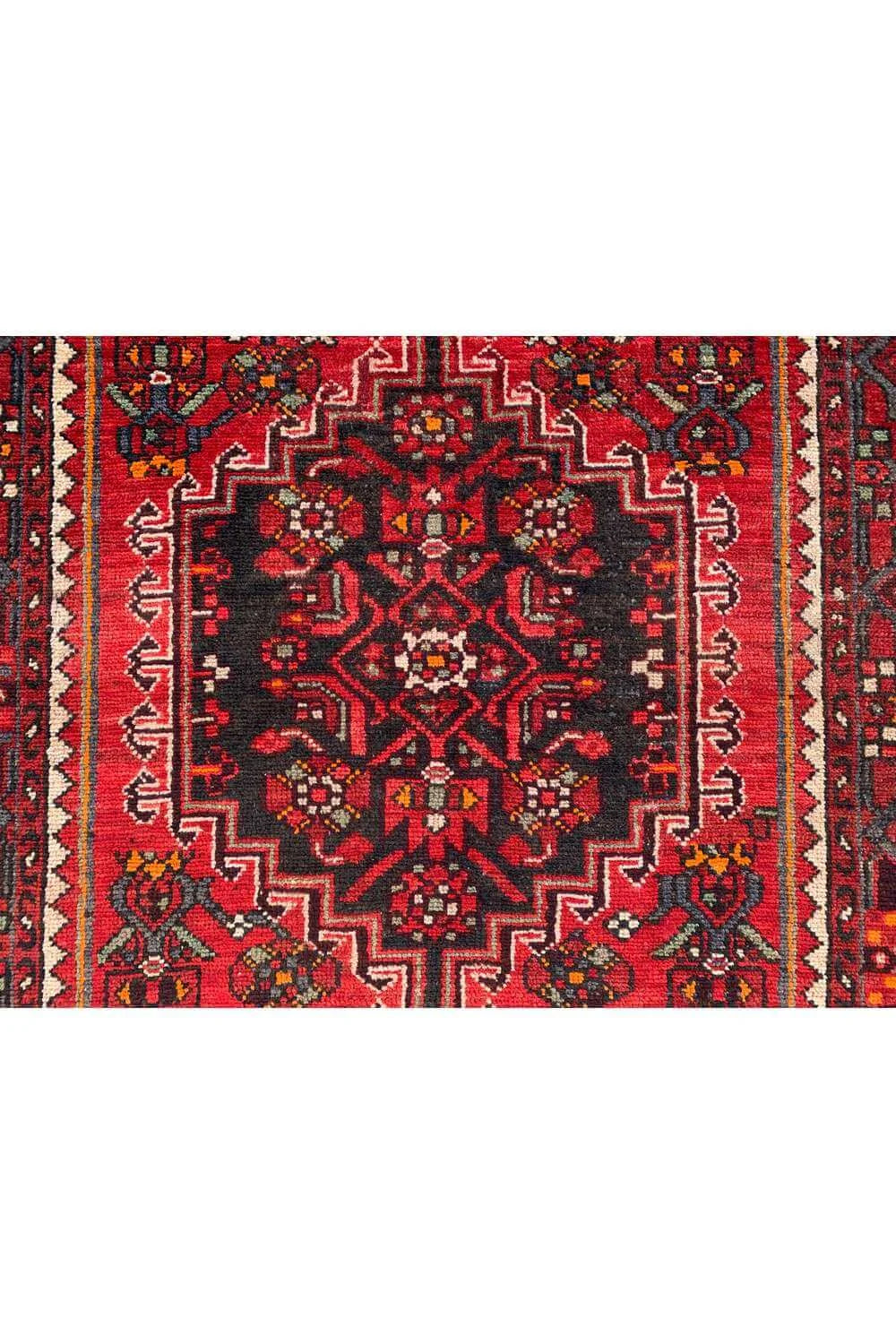 Amazing Hand Knotted Vintage Hamidoun Wool Area Rug 6.6 x 4.2 Ft