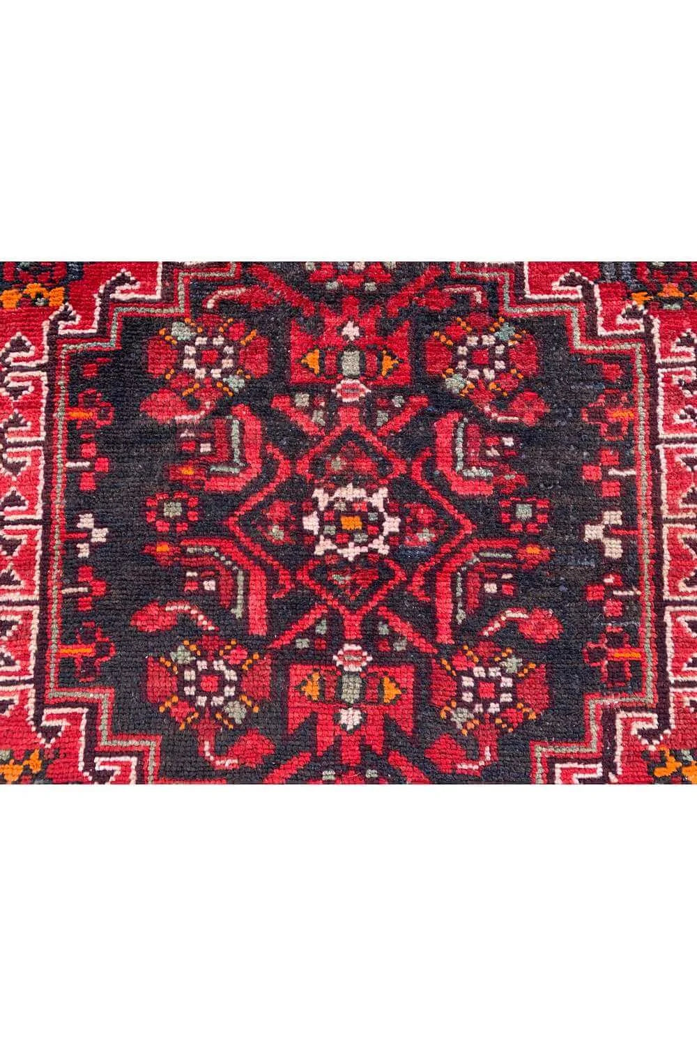 Amazing Hand Knotted Vintage Hamidoun Wool Area Rug 6.6 x 4.2 Ft